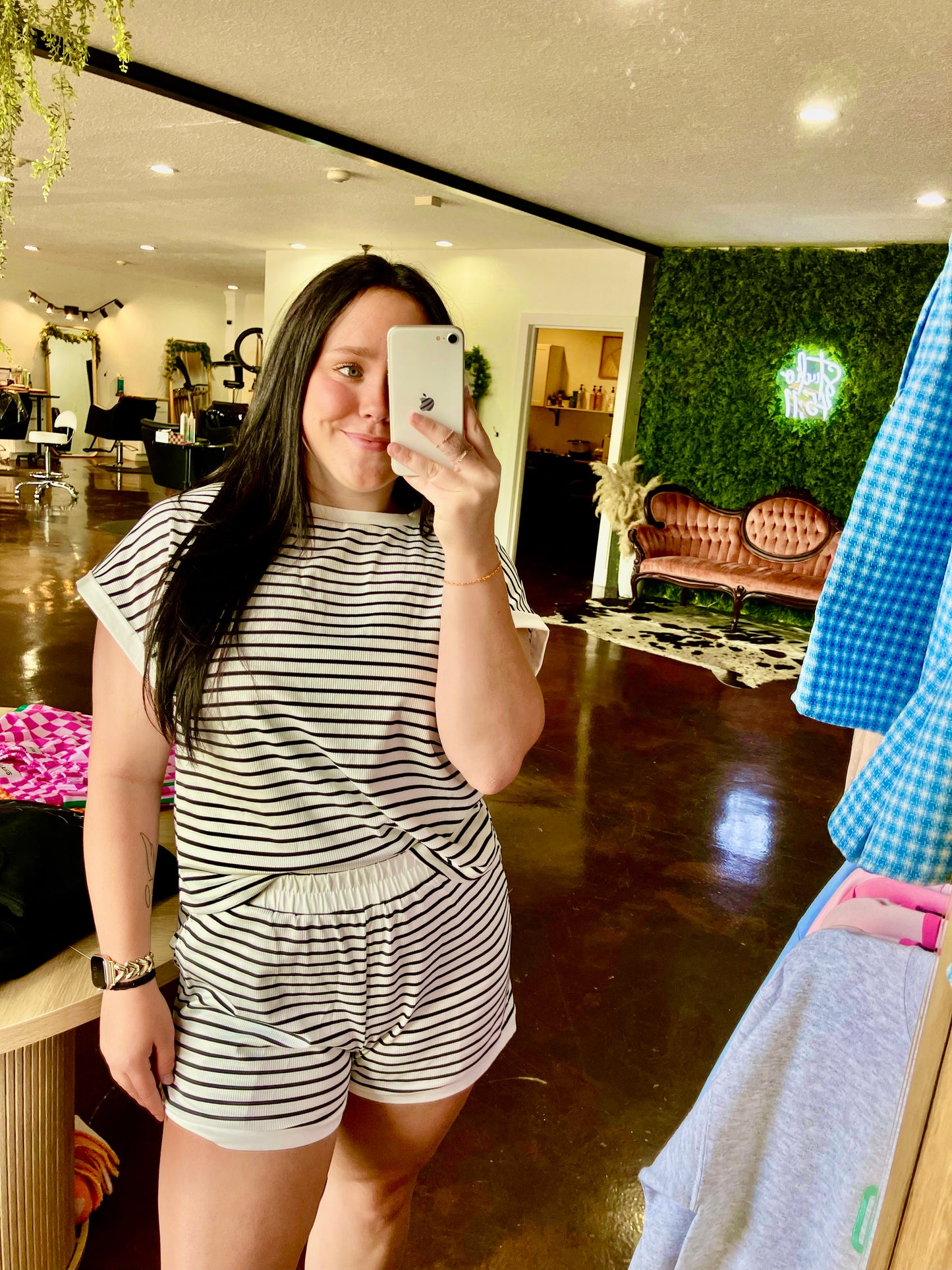 Sailor Striped Short Set