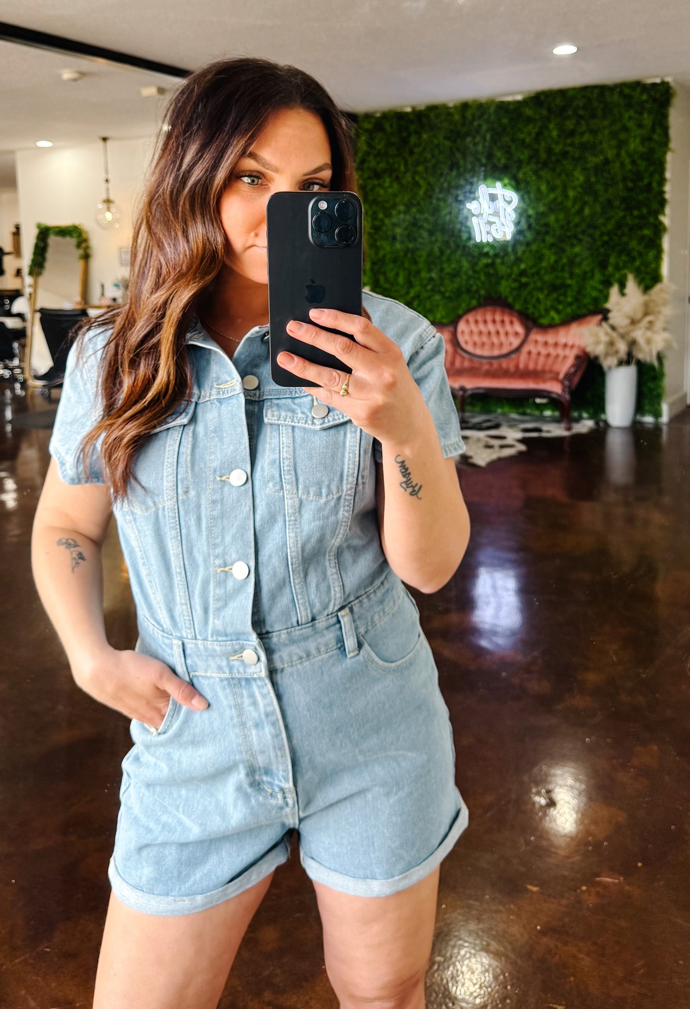 Denim Dream Romper