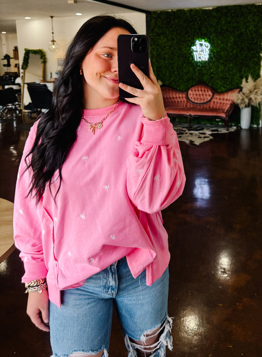 Bella Bow Casual Top