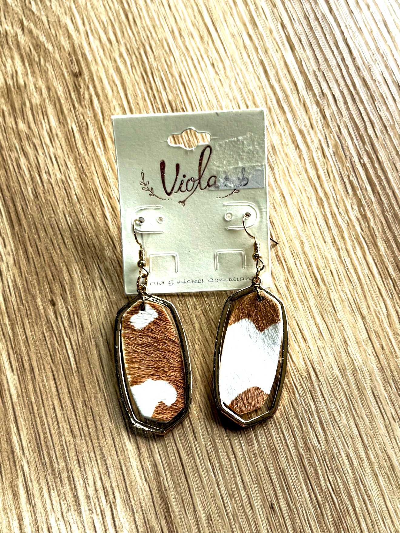 Crazy Cow Earrings